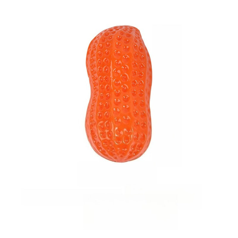 Peanut Squeaky TPR Dog Toy