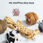 Stuffing-Free Squeaky Dog Toys