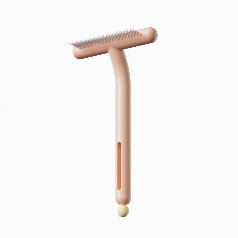 Dual-Layer Undercoat Grooming Rake